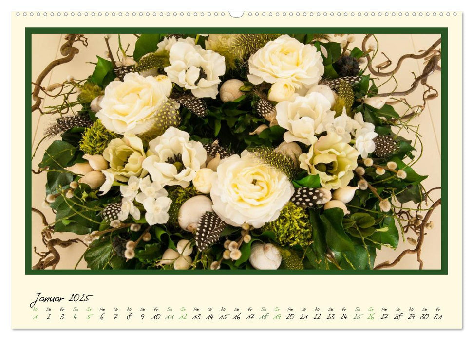 Blumen-Passion (CALVENDO Premium Wandkalender 2025)