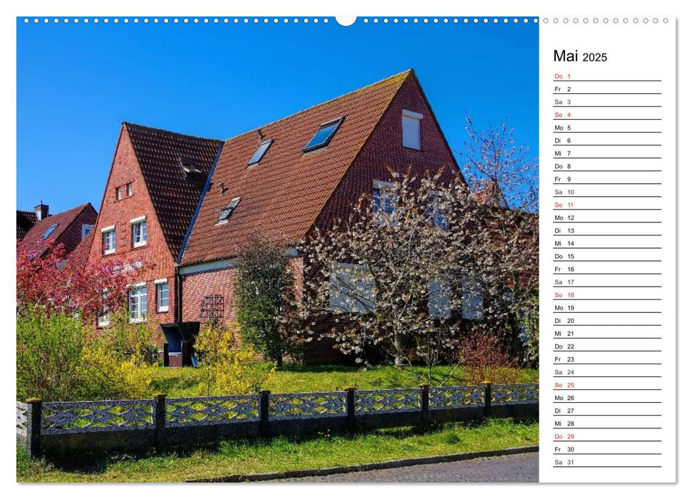 Langeoog - Schönste Insel Ostfrieslands (CALVENDO Wandkalender 2025)