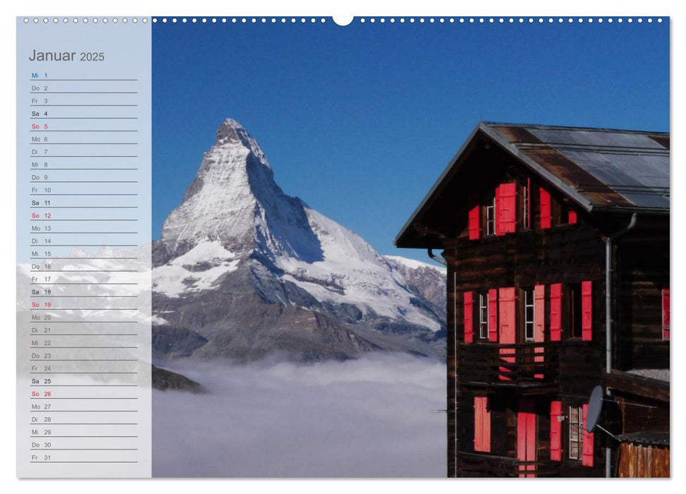 Magie Matterhorn (CALVENDO Premium Wandkalender 2025)