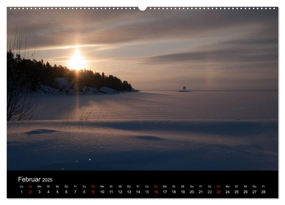 Schweden im Wechsel der Jahreszeiten (CALVENDO Wandkalender 2025)