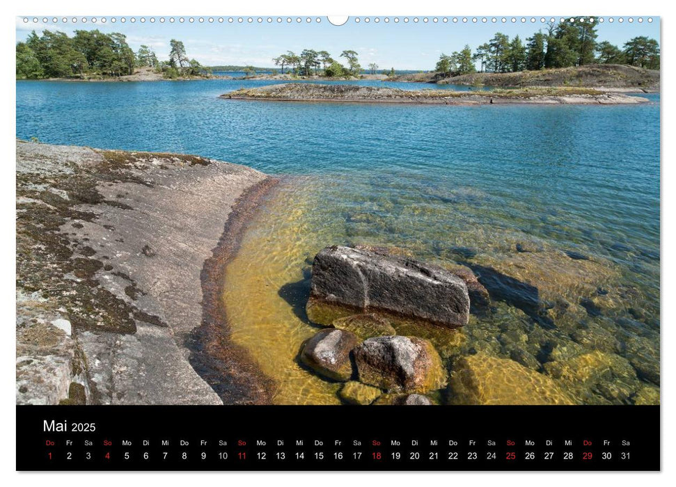 Schweden im Wechsel der Jahreszeiten (CALVENDO Wandkalender 2025)