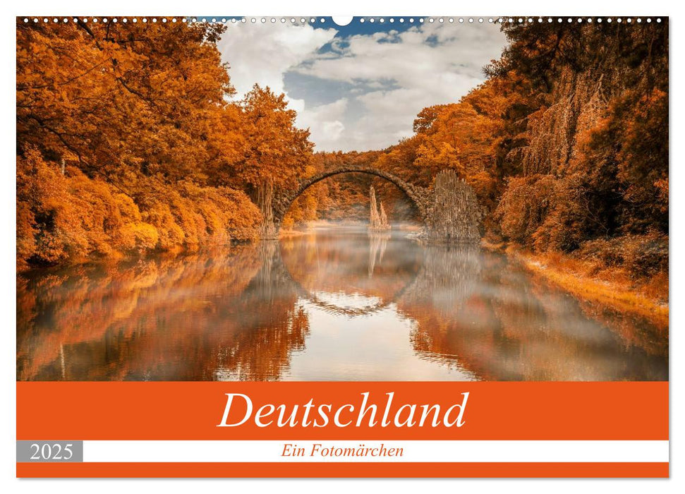 Deutschland - Ein Fotomärchen (CALVENDO Wandkalender 2025)