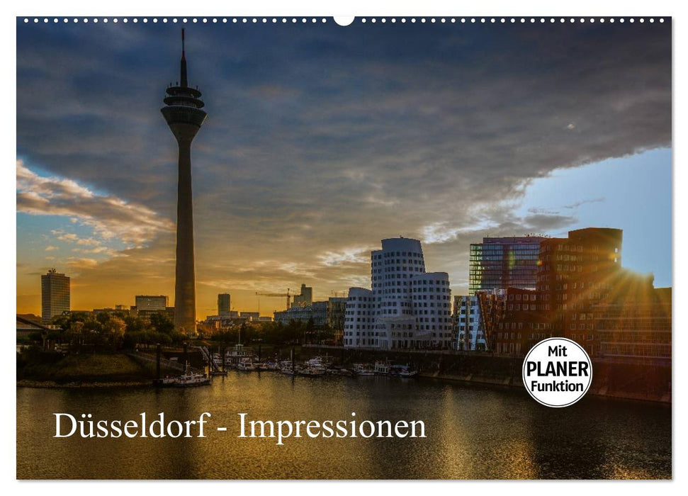 Düsseldorf - Impressionen (CALVENDO Wandkalender 2025)