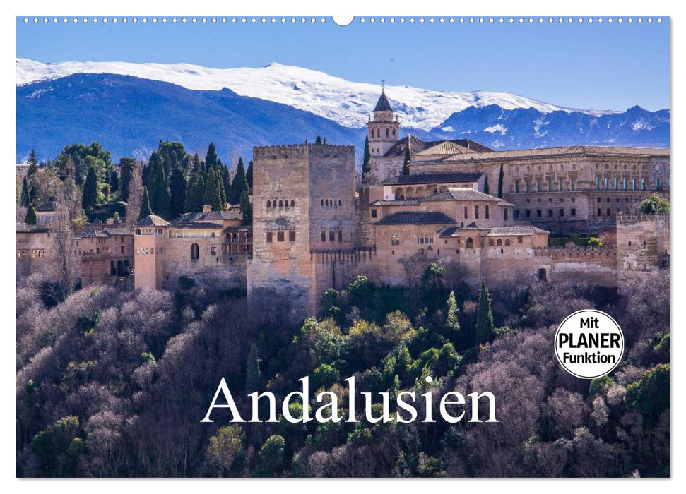 Andalusien (CALVENDO Wandkalender 2025)