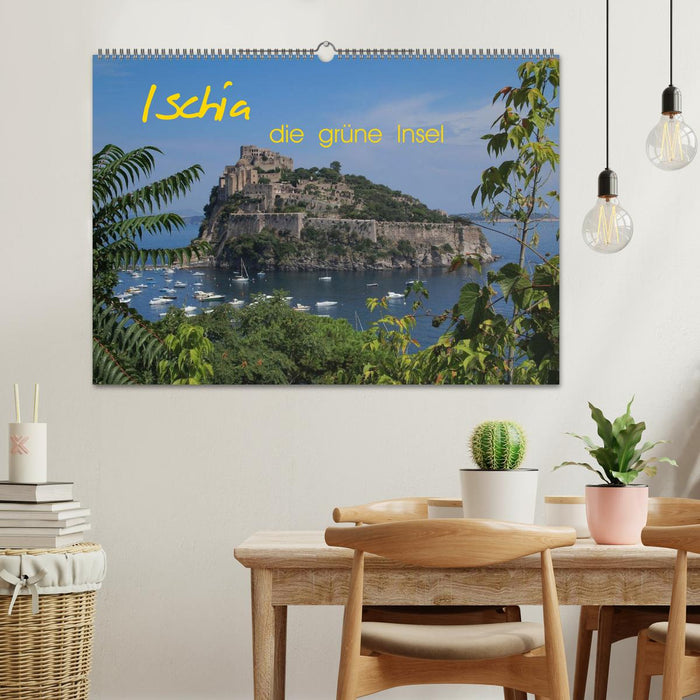 Ischia, die grüne Insel (CALVENDO Wandkalender 2025)