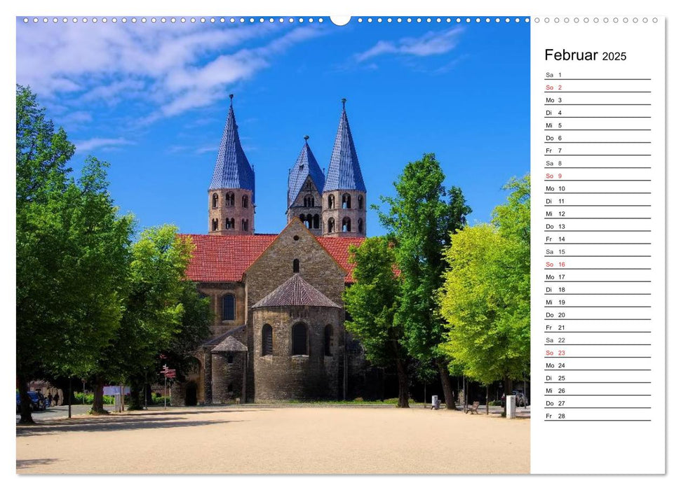 Halberstadt - Das Tor zum Harz (CALVENDO Premium Wandkalender 2025)