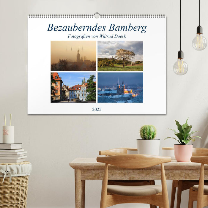 Bezauberndes Bamberg (CALVENDO Wandkalender 2025)