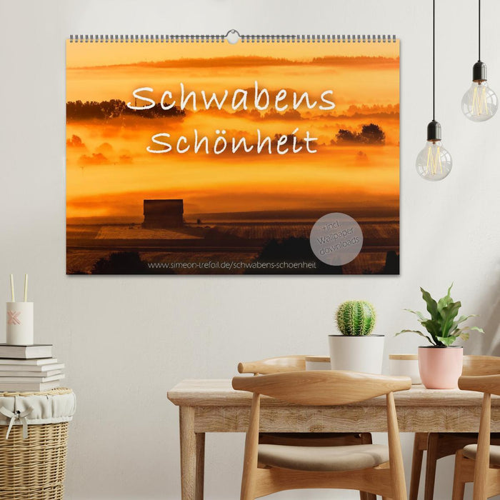 Schwabens Schönheit (CALVENDO Wandkalender 2025)