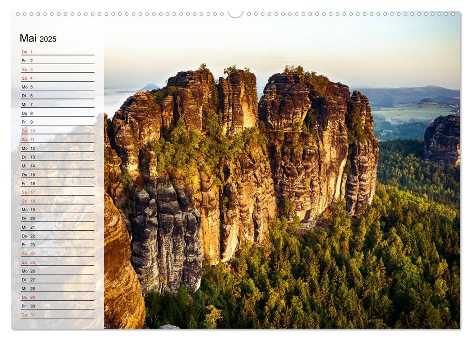 Grüße aus dem Nationalpark Sächsische Schweiz (CALVENDO Wandkalender 2025)