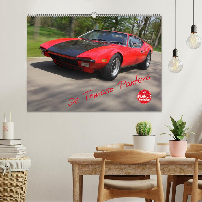 De Tomaso Pantera (CALVENDO Wandkalender 2025)