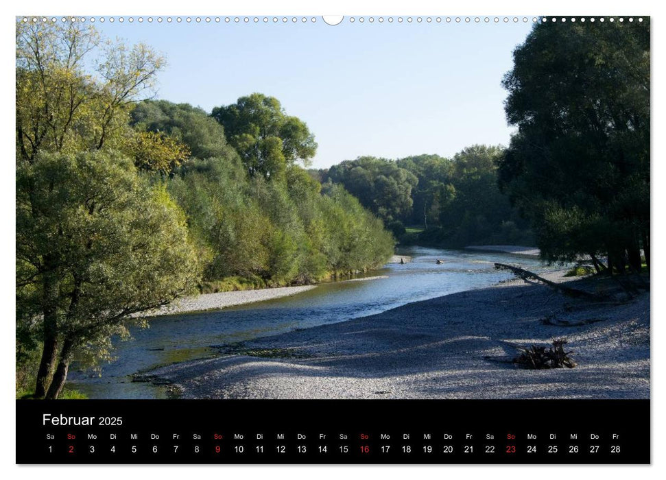 Jakobsweg München-Lindau (CALVENDO Premium Wandkalender 2025)