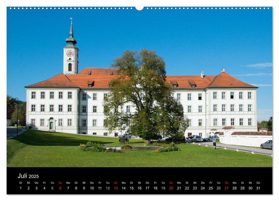 Jakobsweg München-Lindau (CALVENDO Premium Wandkalender 2025)