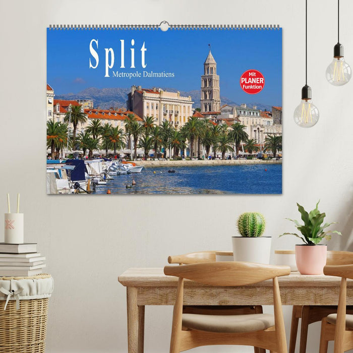 Split - Metropole Dalmatiens (CALVENDO Wandkalender 2025)