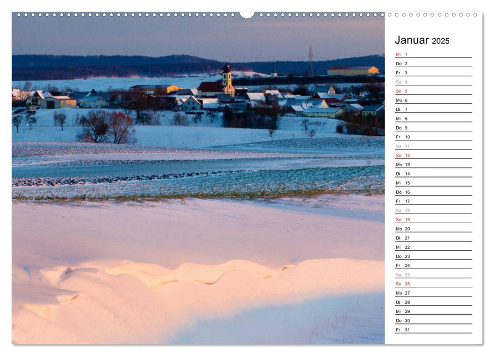 DER STEIGERWALD - Impressionen einer Landschaft (CALVENDO Premium Wandkalender 2025)