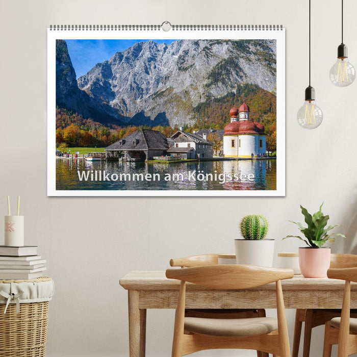 Willkommen am Königssee (CALVENDO Wandkalender 2025)