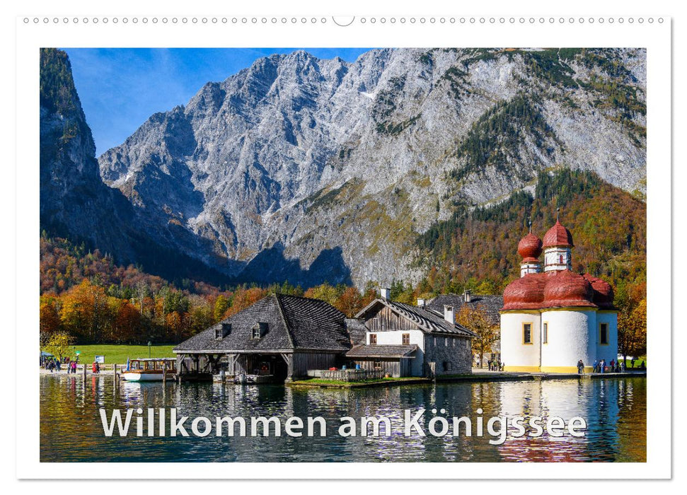 Willkommen am Königssee (CALVENDO Wandkalender 2025)