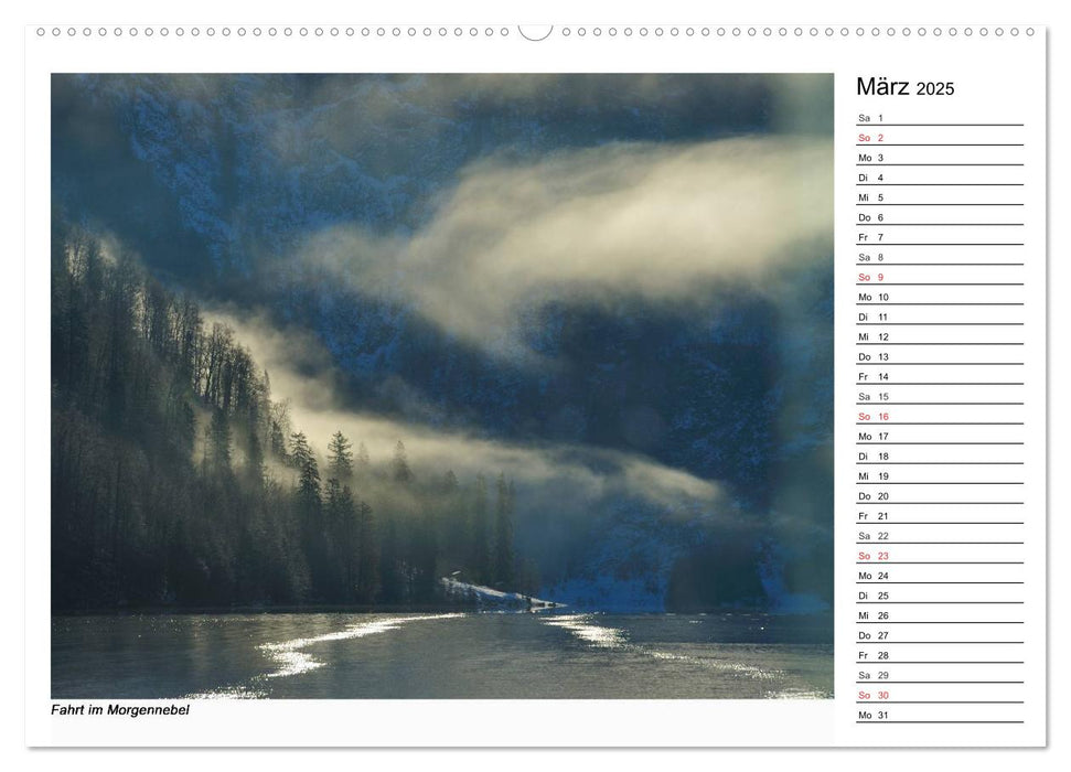 Willkommen am Königssee (CALVENDO Wandkalender 2025)