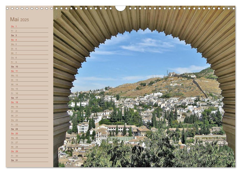 Granada (CALVENDO Wandkalender 2025)