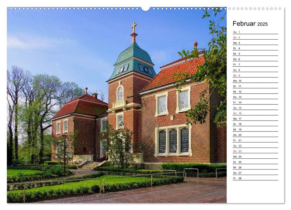 Neuharlingersiel - Ostfrieslands schönstes Hafenstädtchen (CALVENDO Premium Wandkalender 2025)