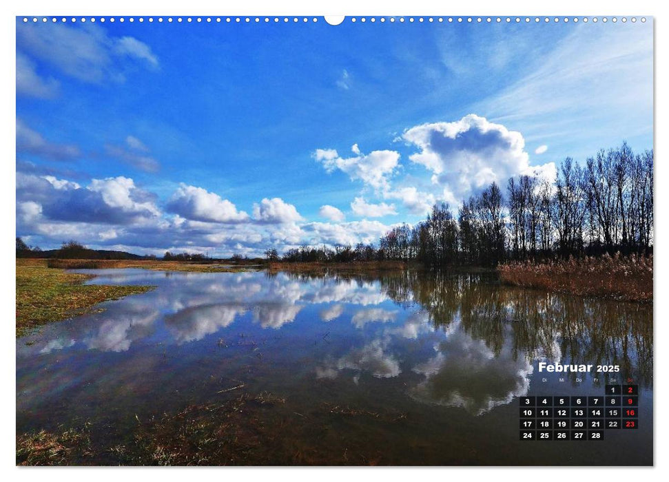 Spaziergang an der Donau (CALVENDO Premium Wandkalender 2025)