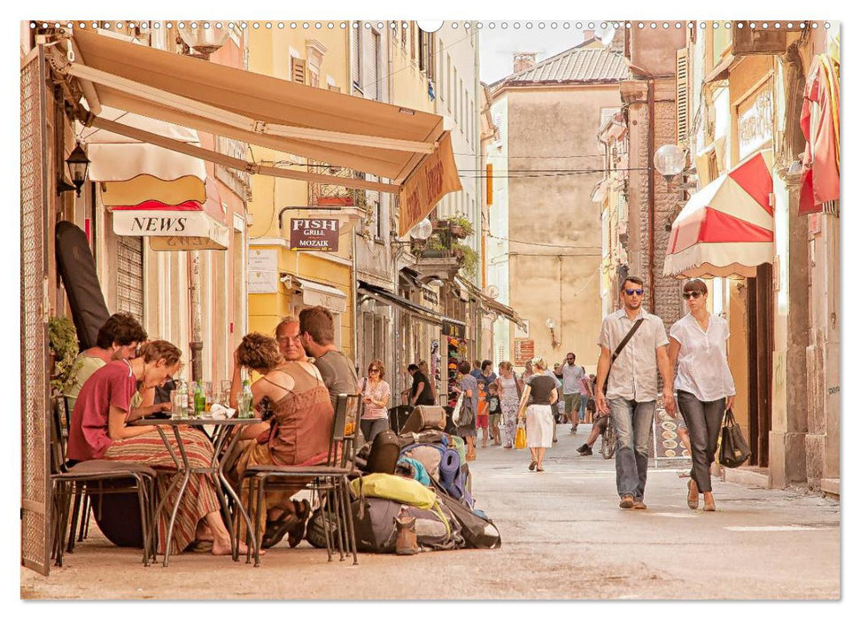 Pula Street (CALVENDO Premium Wandkalender 2025)