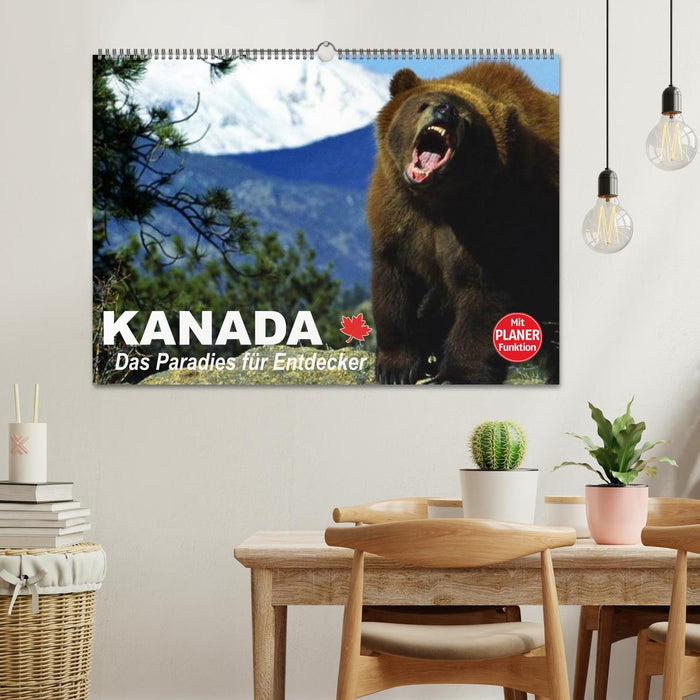 Kanada - Das Paradies für Entdecker (CALVENDO Wandkalender 2025)