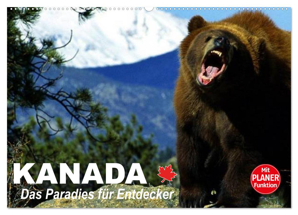 Kanada - Das Paradies für Entdecker (CALVENDO Wandkalender 2025)