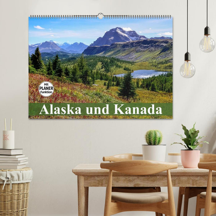 Alaska und Kanada (CALVENDO Wandkalender 2025)