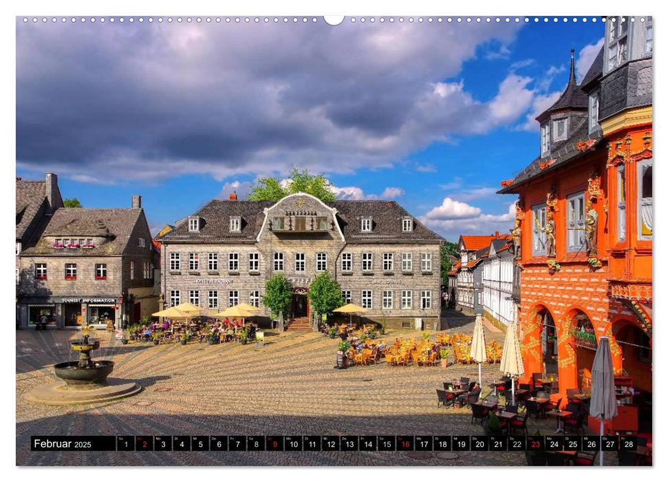 Goslar - Hanse- und Kaiserstadt im Harz (CALVENDO Wandkalender 2025)