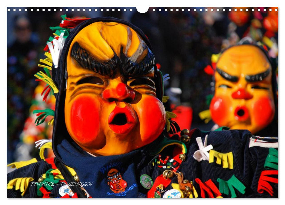 Schwäbisch alemannische Fasnet (CALVENDO Wandkalender 2025)