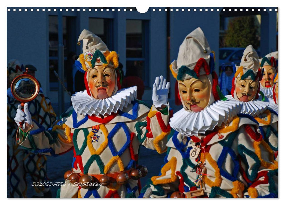 Schwäbisch alemannische Fasnet (CALVENDO Wandkalender 2025)