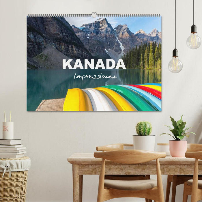 Kanada - Impressionen (CALVENDO Wandkalender 2025)