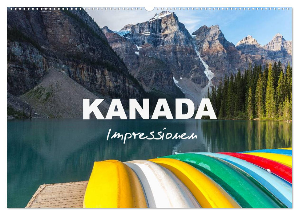 Kanada - Impressionen (CALVENDO Wandkalender 2025)