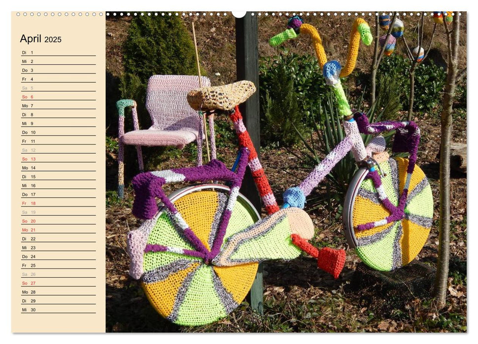 Urban Knitting Lüneburg (CALVENDO Premium Wandkalender 2025)