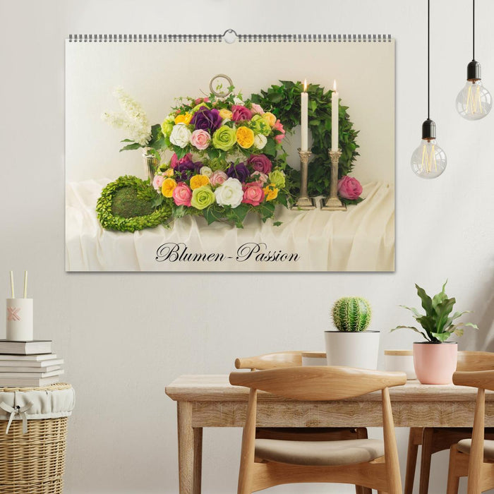 Blumen-Passion (CALVENDO Wandkalender 2025)