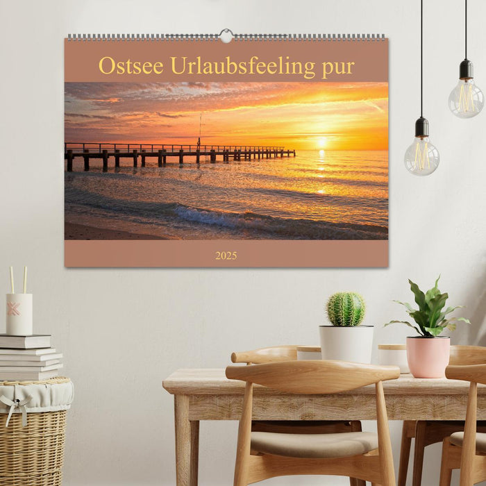 Ostsee Urlaubsfeeling pur (CALVENDO Wandkalender 2025)
