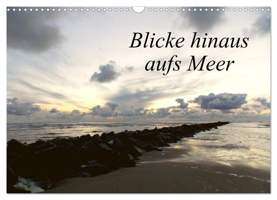 Blicke hinaus aufs Meer (CALVENDO Wandkalender 2025)