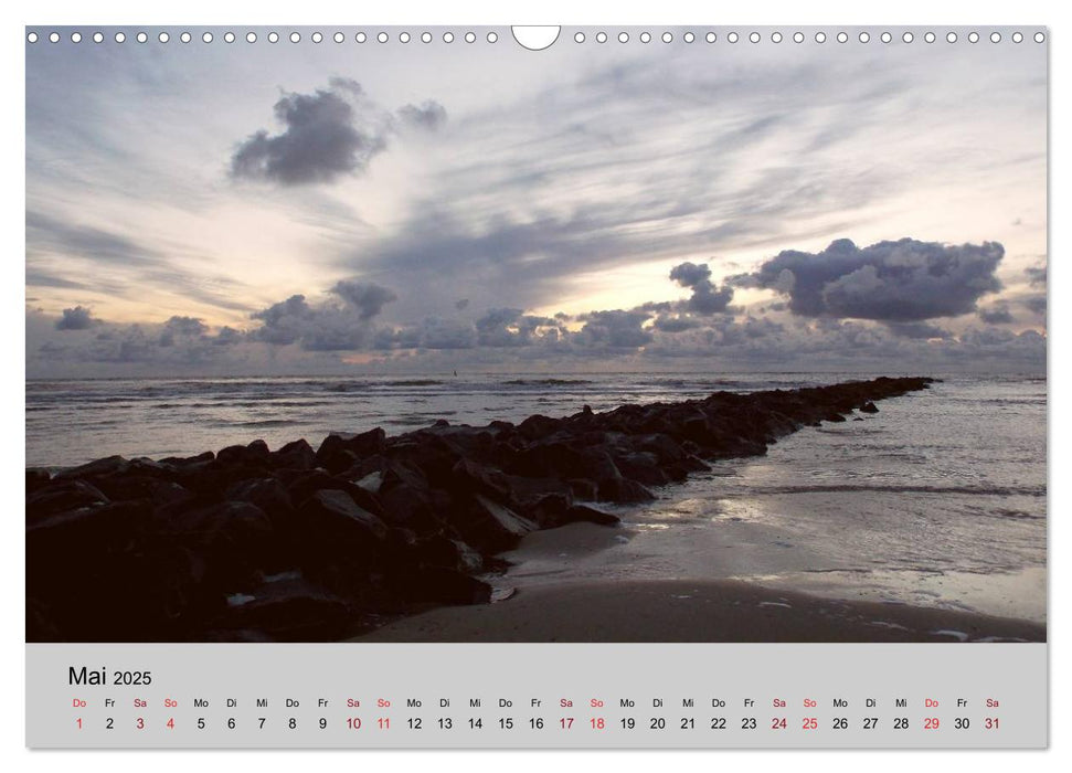 Blicke hinaus aufs Meer (CALVENDO Wandkalender 2025)