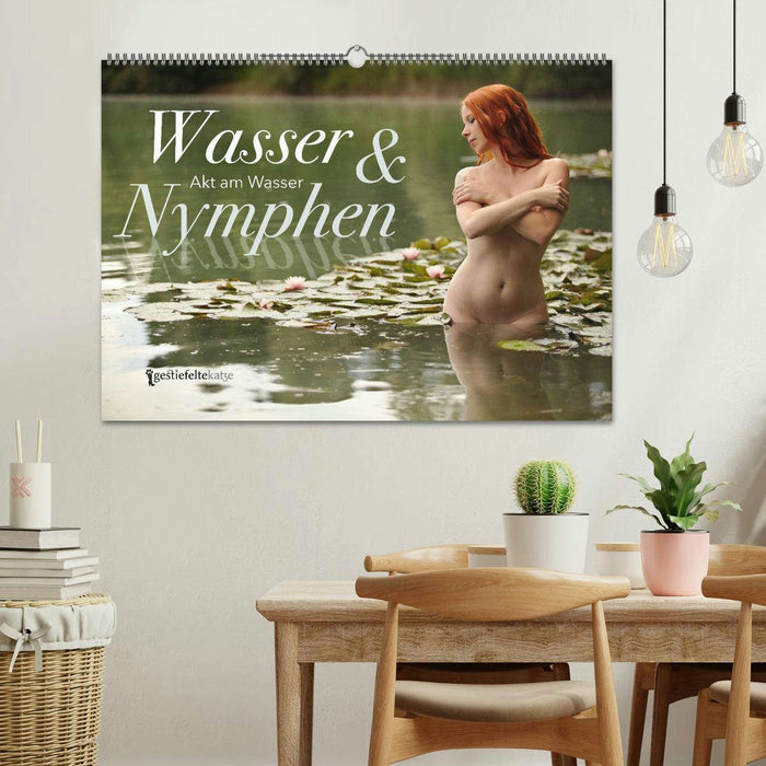 Wasser und Nymphen - Akt am Wasser (CALVENDO Wandkalender 2025)