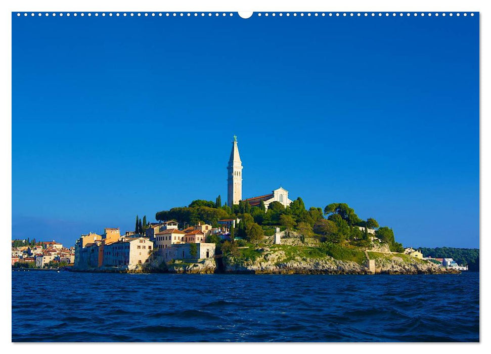 Rund um Rovinj (CALVENDO Premium Wandkalender 2025)