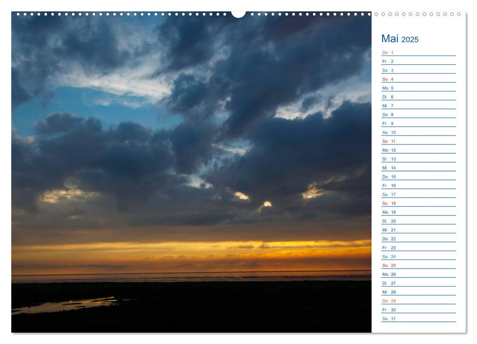 Wattenmeer (CALVENDO Premium Wandkalender 2025)