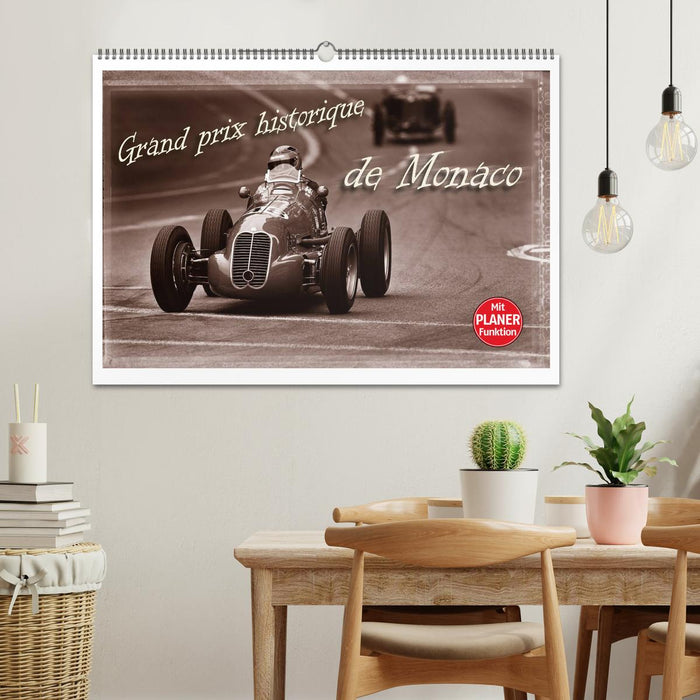 Grand Prix historique de Monaco (CALVENDO Wandkalender 2025)