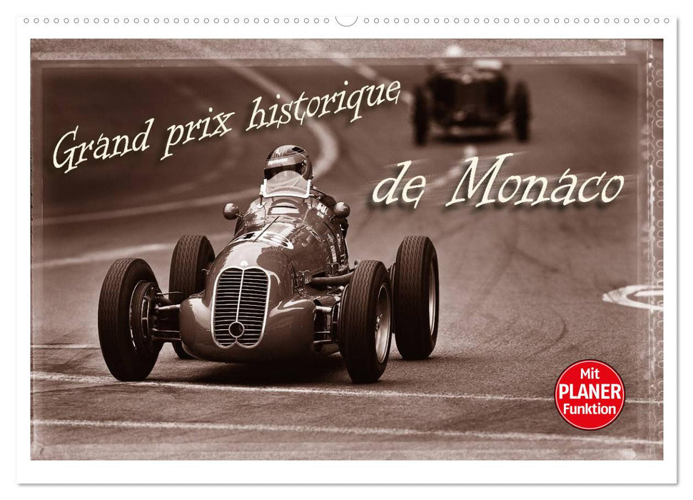 Grand Prix historique de Monaco (CALVENDO Wandkalender 2025)