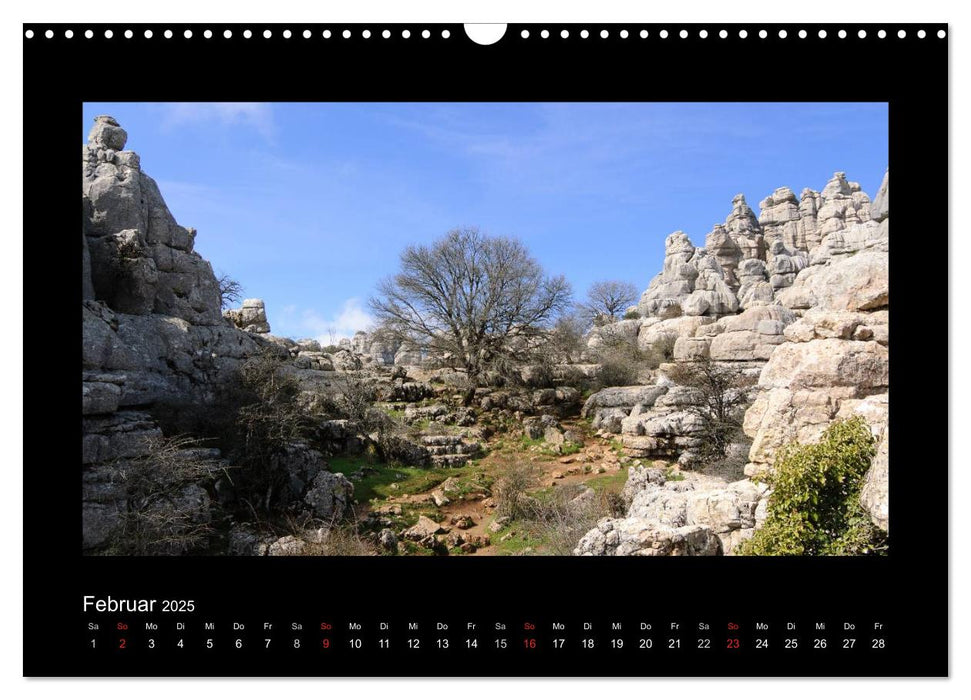 Landschaften Andalusiens (CALVENDO Wandkalender 2025)