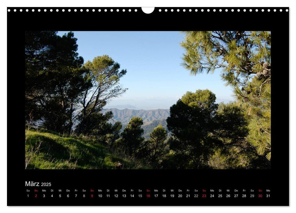 Landschaften Andalusiens (CALVENDO Wandkalender 2025)