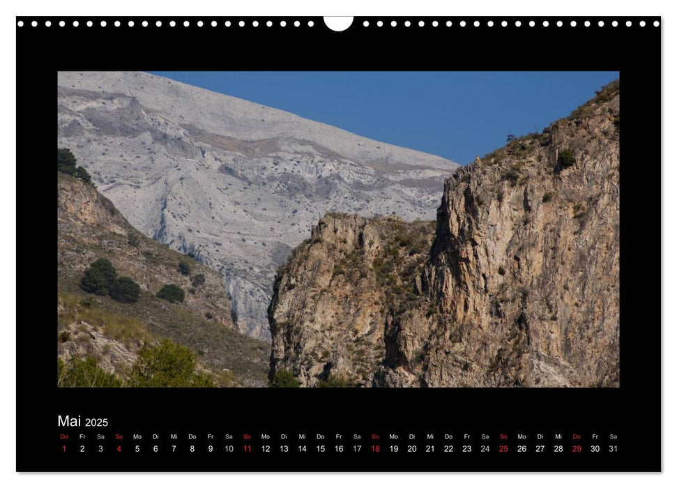 Landschaften Andalusiens (CALVENDO Wandkalender 2025)