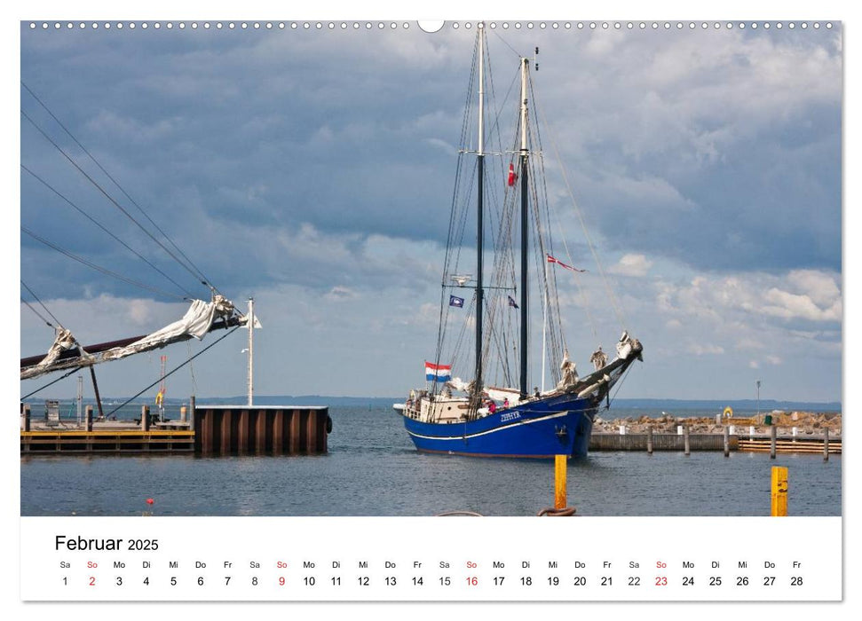 Insel Ærø - Perle der Dänischen Südsee (CALVENDO Wandkalender 2025)