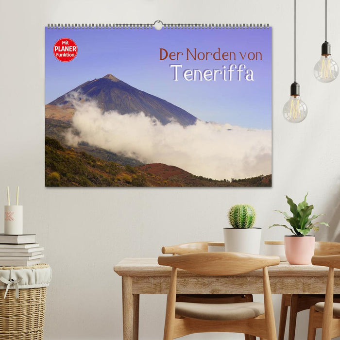 Der Norden von Teneriffa (CALVENDO Wandkalender 2025)