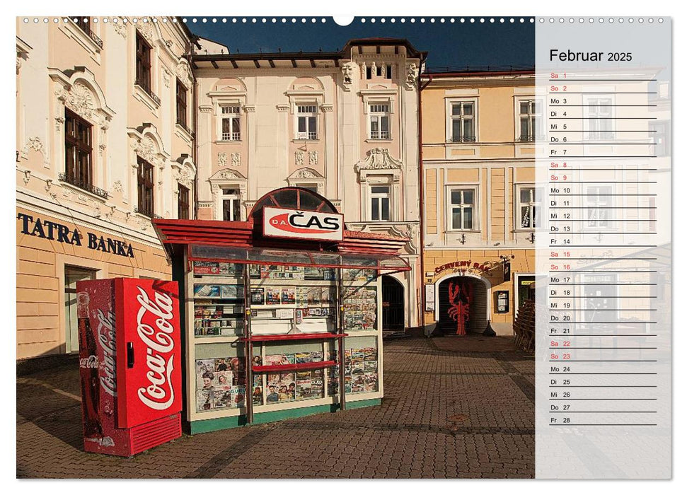 Slowakei (CALVENDO Premium Wandkalender 2025)