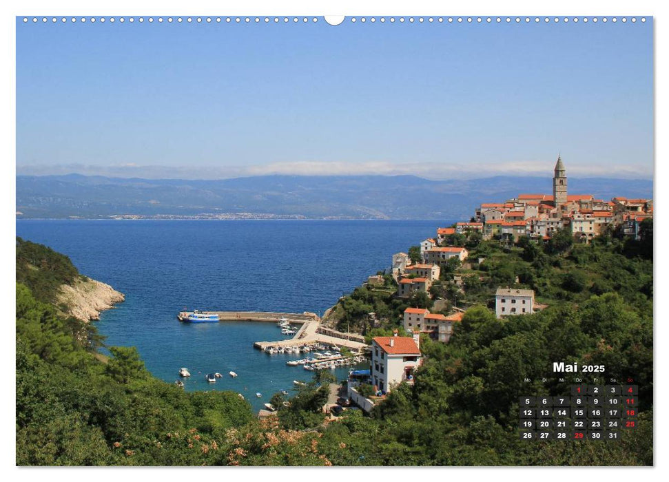 Kroatiens Reiseziele (CALVENDO Premium Wandkalender 2025)